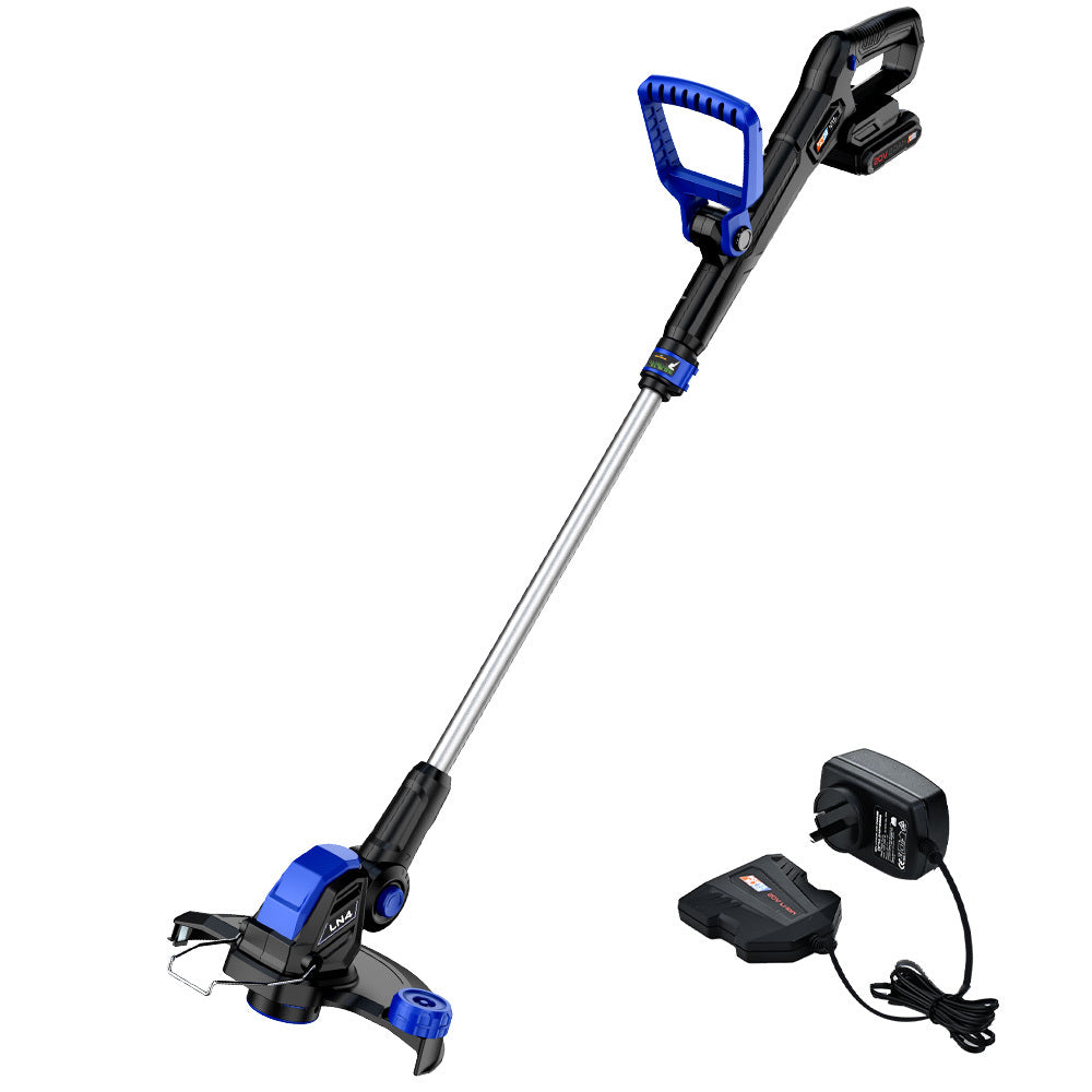 20V Cordless Line Trimmer & Edger Kit – with Battery & Charger