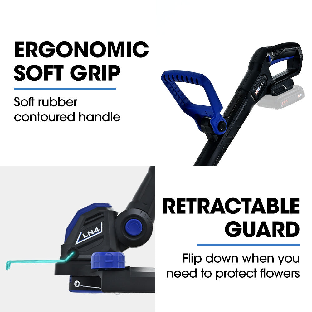 20V Cordless Line Trimmer & Garden Edger – Tool Only