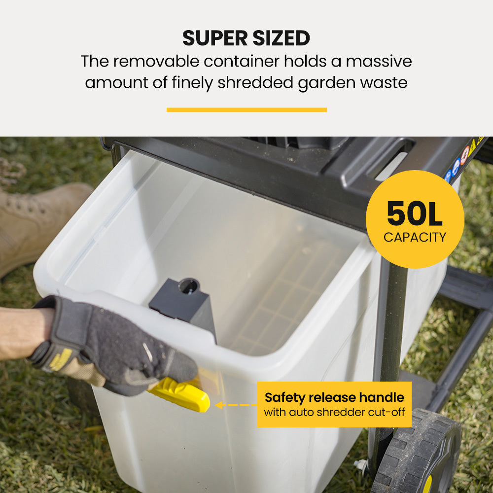 2400W Electric Garden Shredder & Mulcher