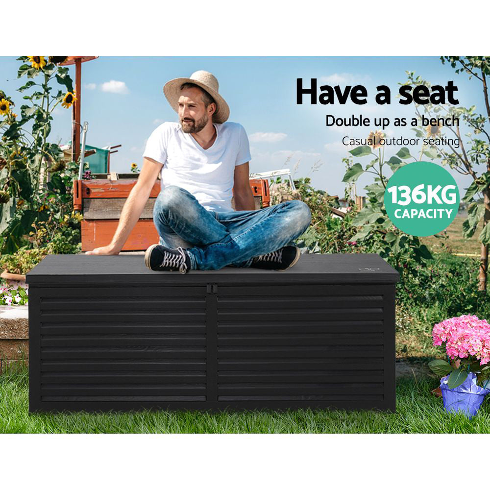 390L Lockable Outdoor Storage Box