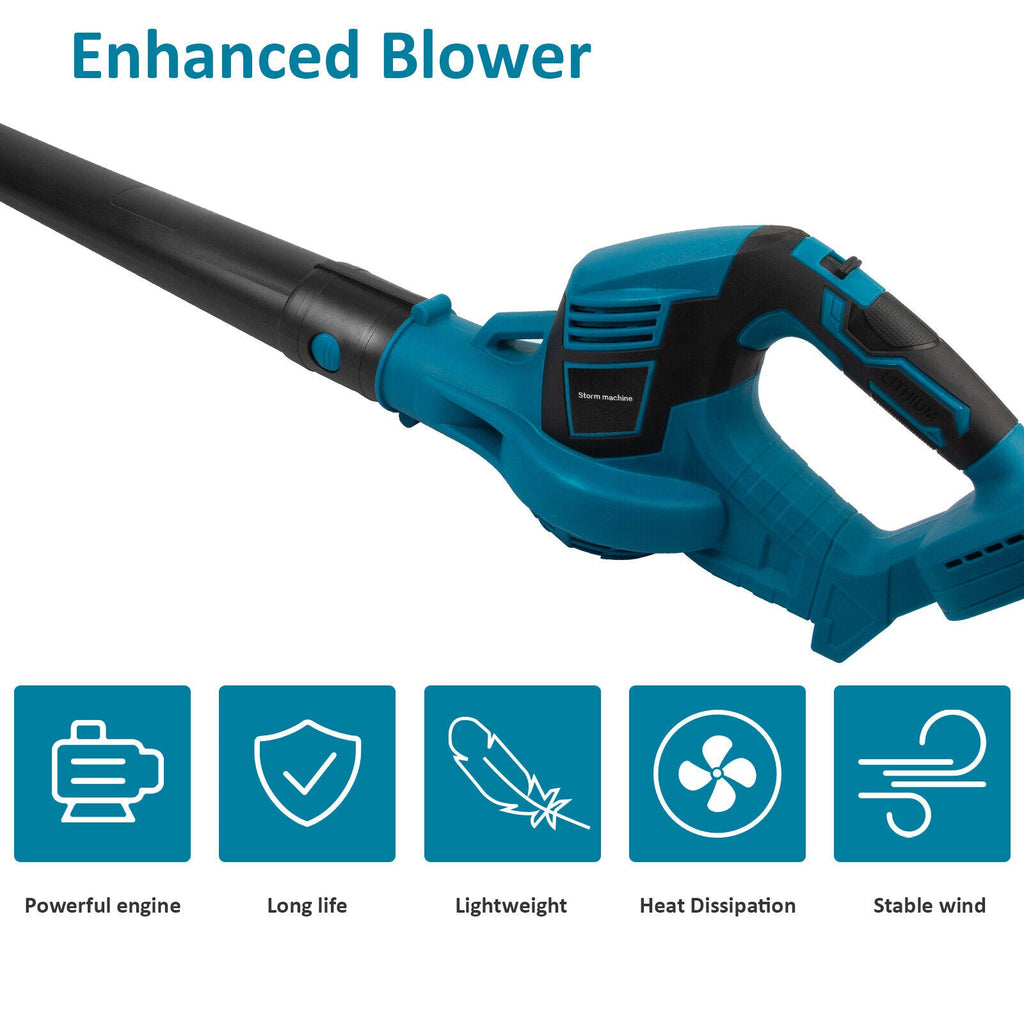 18V Cordless Leaf Blower – Lightweight Garden Tool