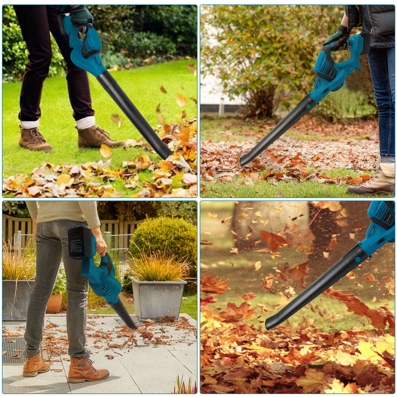 18V Cordless Leaf Blower – Lightweight Garden Tool